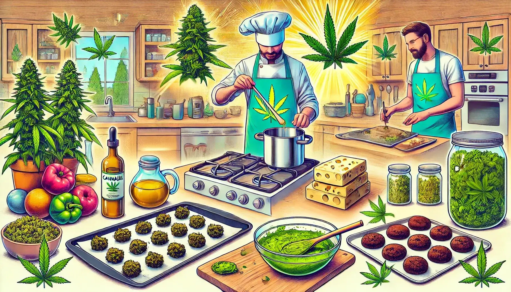 Cannabis in der Küche: Ein ausführlicher Leitfaden