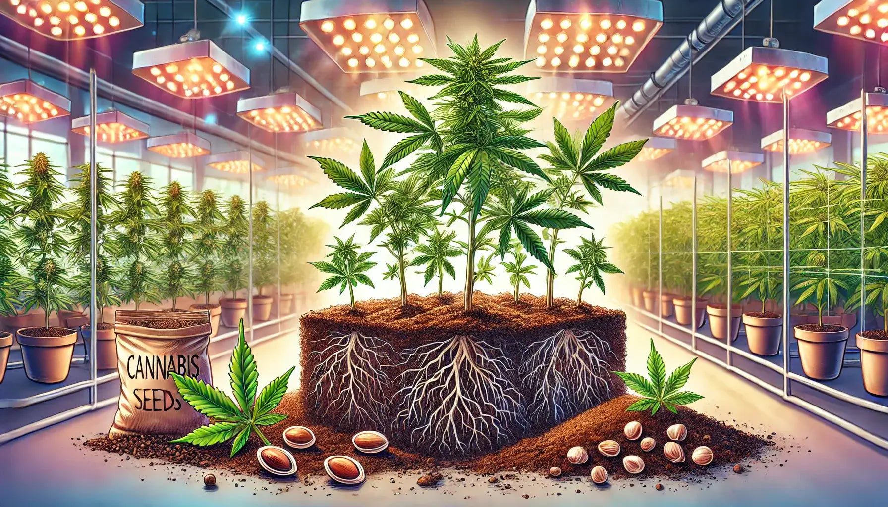 Alles, was du über Cannabis Jungpflanzen und Samen wissen musst