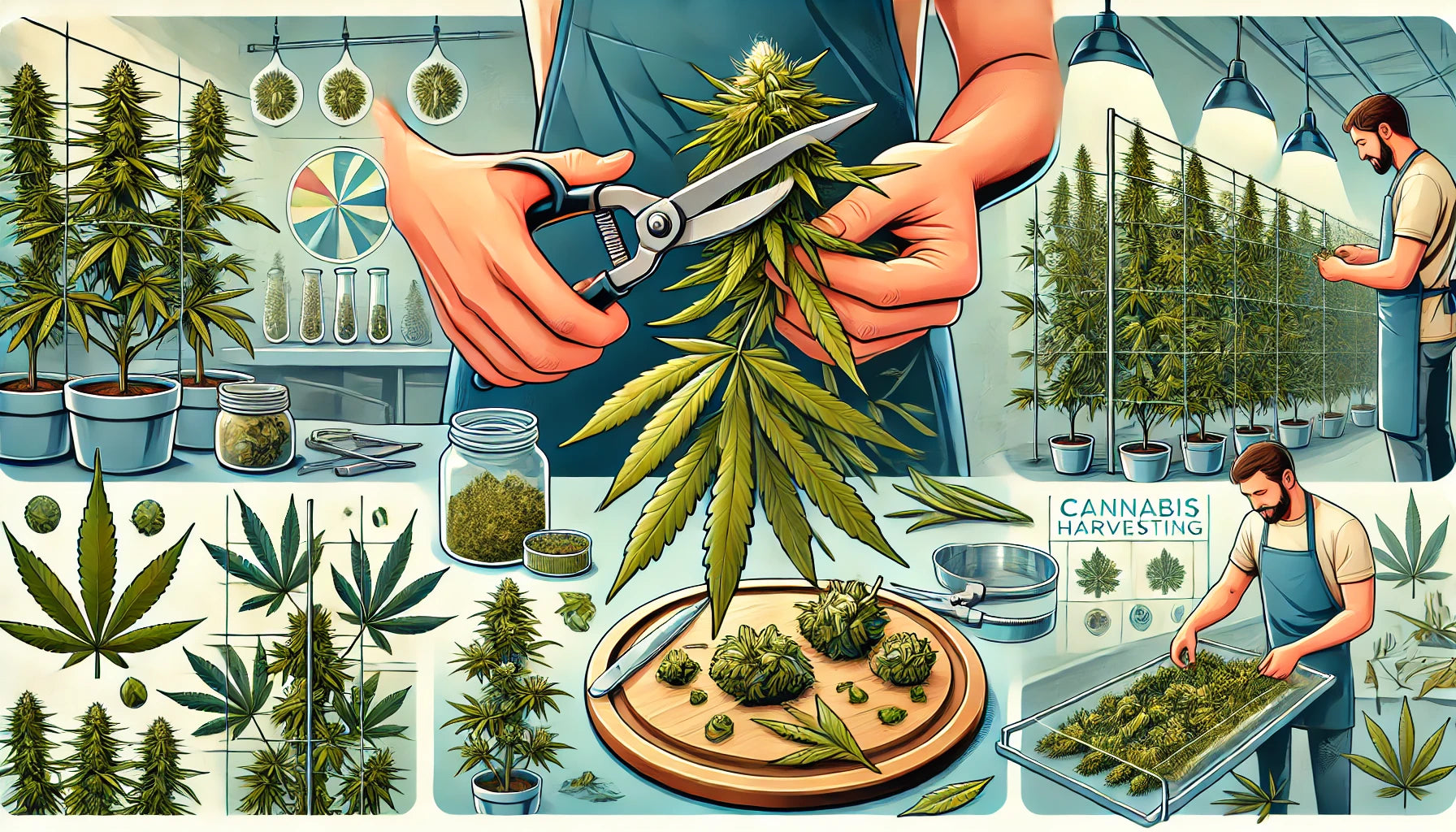 Der ultimative Leitfaden zur Ernte von Cannabis