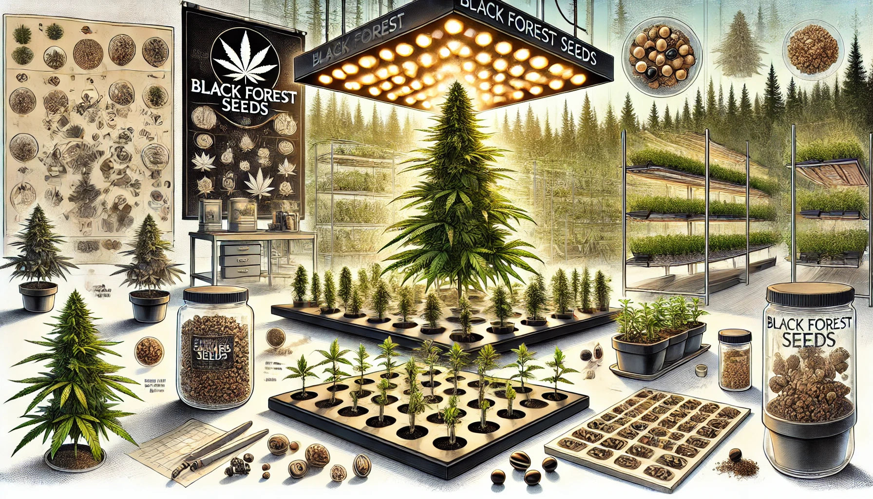 Black Forest Seeds – Dein Experte für Hochwertige Cannabissamen aus dem Schwarzwald